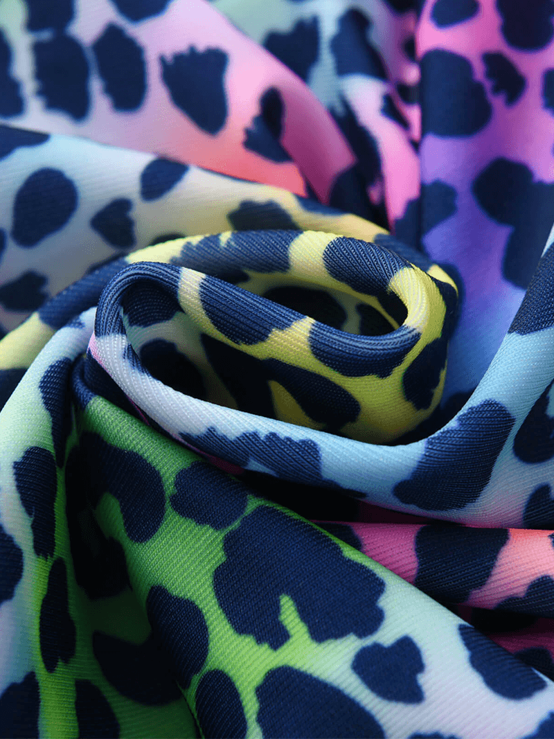 Leopard-print-One-Piece-Swimsuit