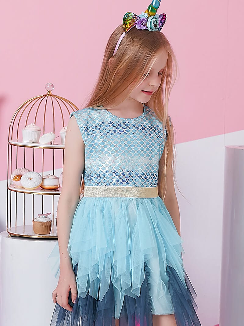 Royal Blue Tutu Dress
