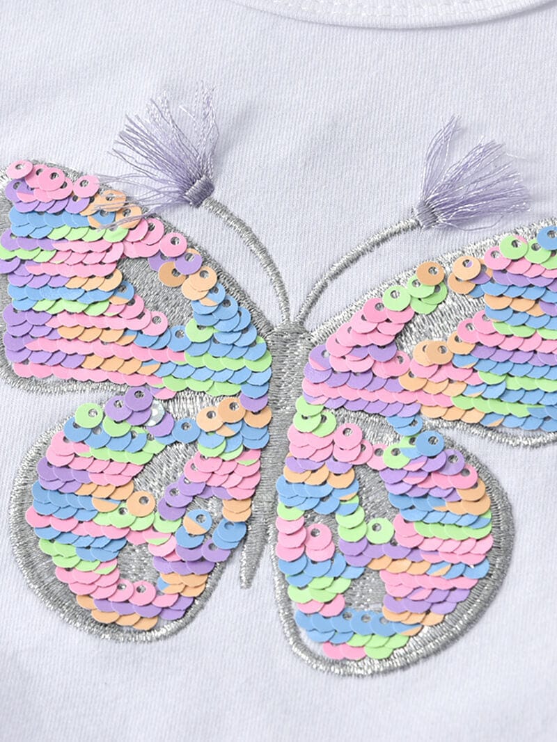 Butterfly Glitter Tutu Dress Tutu Dress Vikita