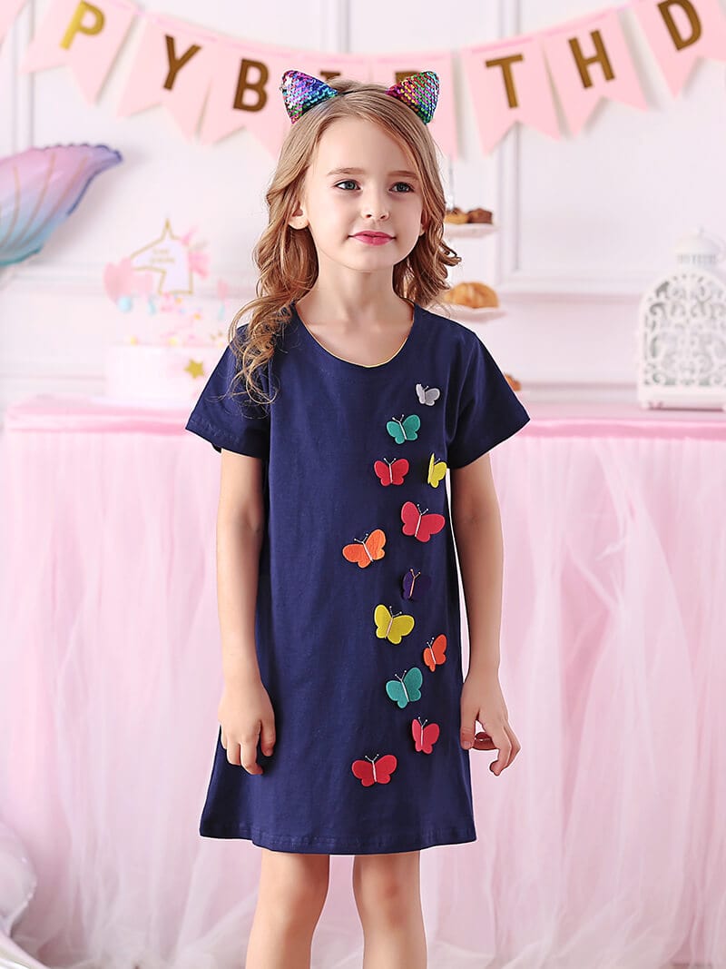 butterfly t shirt dress Butterfly Insect Printed T-shirt Dress for Women, Butterfly Lover Gift, Aesthetic Shirt Dress, Cute Lounge wear Shirt, Casual Beach Dress