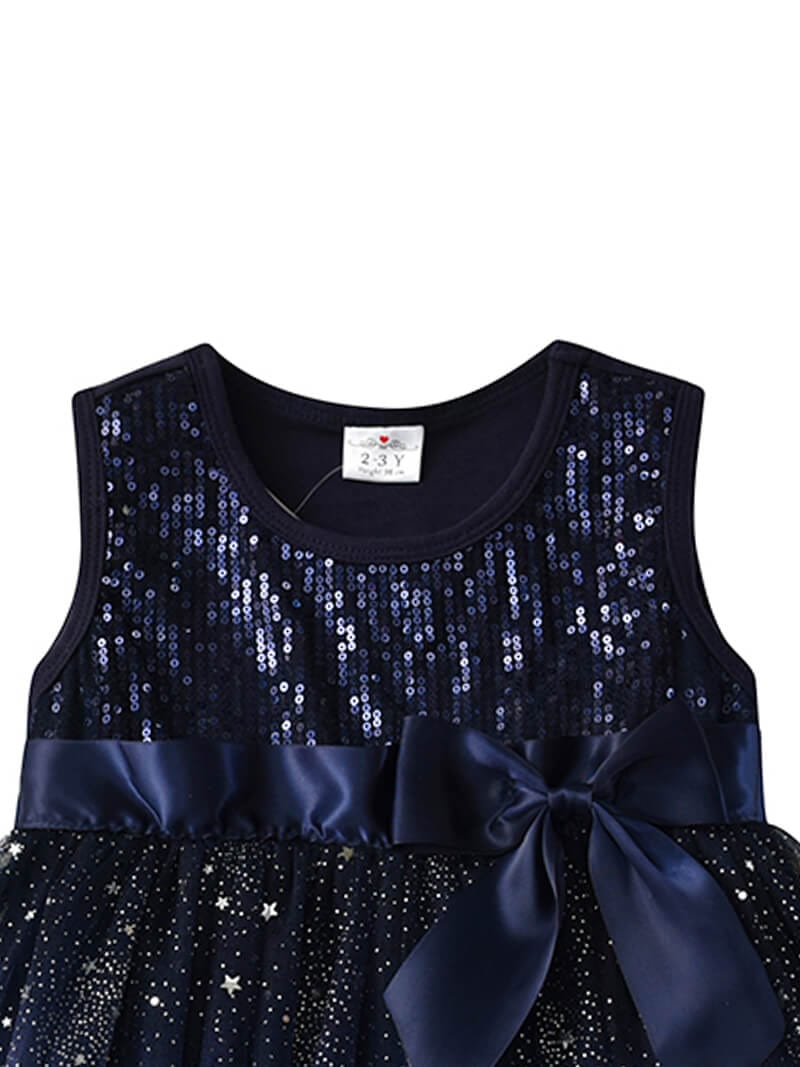 Navy Stardust Tutu Dress Tutu Dress Vikita