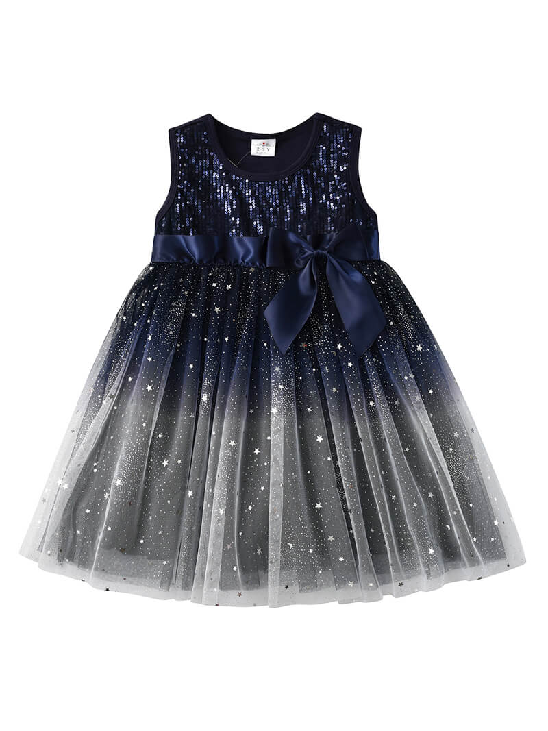 Navy Stardust Tutu Dress Tutu Dress Vikita