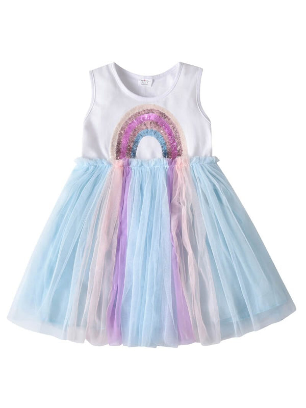 Rainbow Shining Tutu for Toddler Tutu Dress Vikita