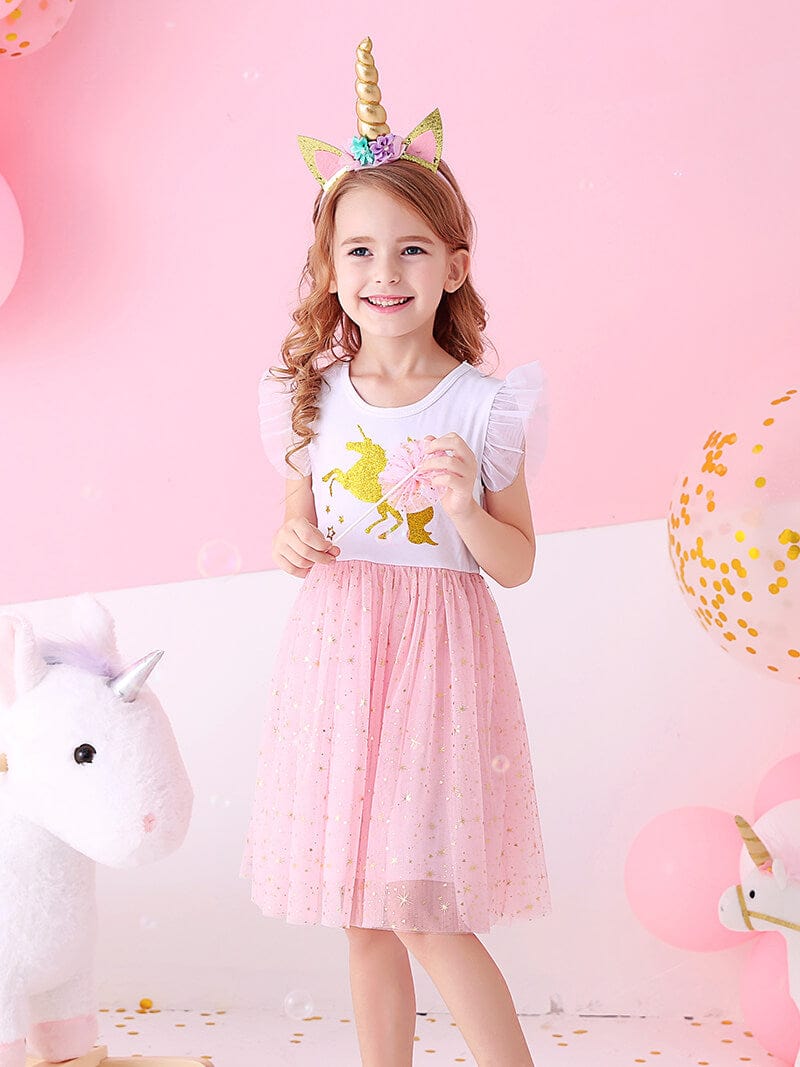 Ruffle Shining Tutu Dress Tutu Dress Vikita