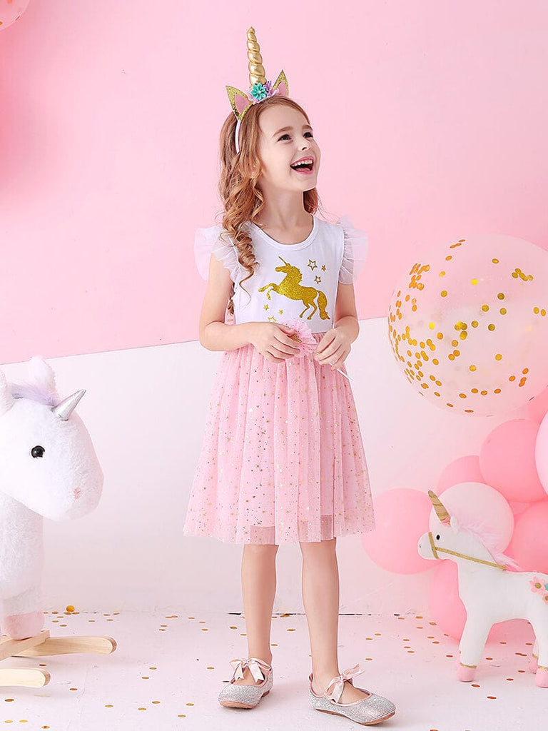 Ruffle Shining Tutu Dress Tutu Dress Vikita