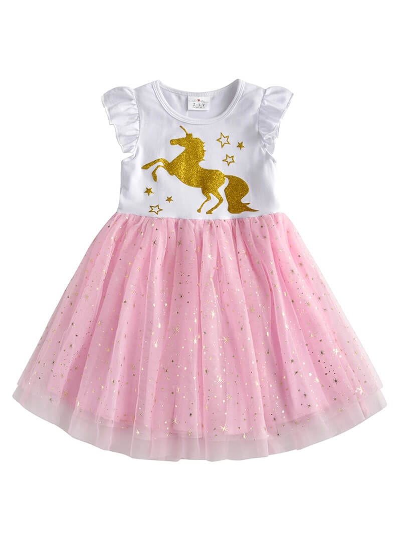 Ruffle Shining Tutu Dress Tutu Dress Vikita