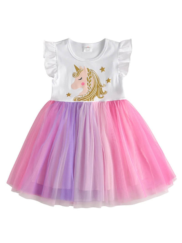 Unicorn Pink Tutu Dress Tutu Dress Vikita