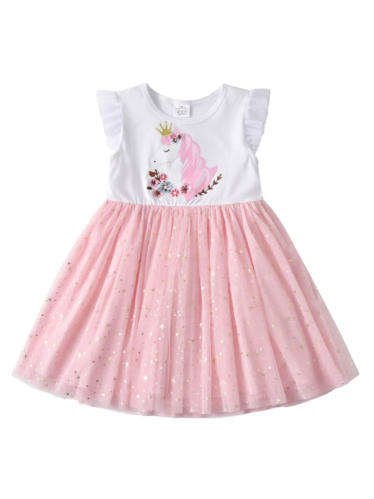 Unicorn Stardust Tutu Dress Tutu Dress Vikita