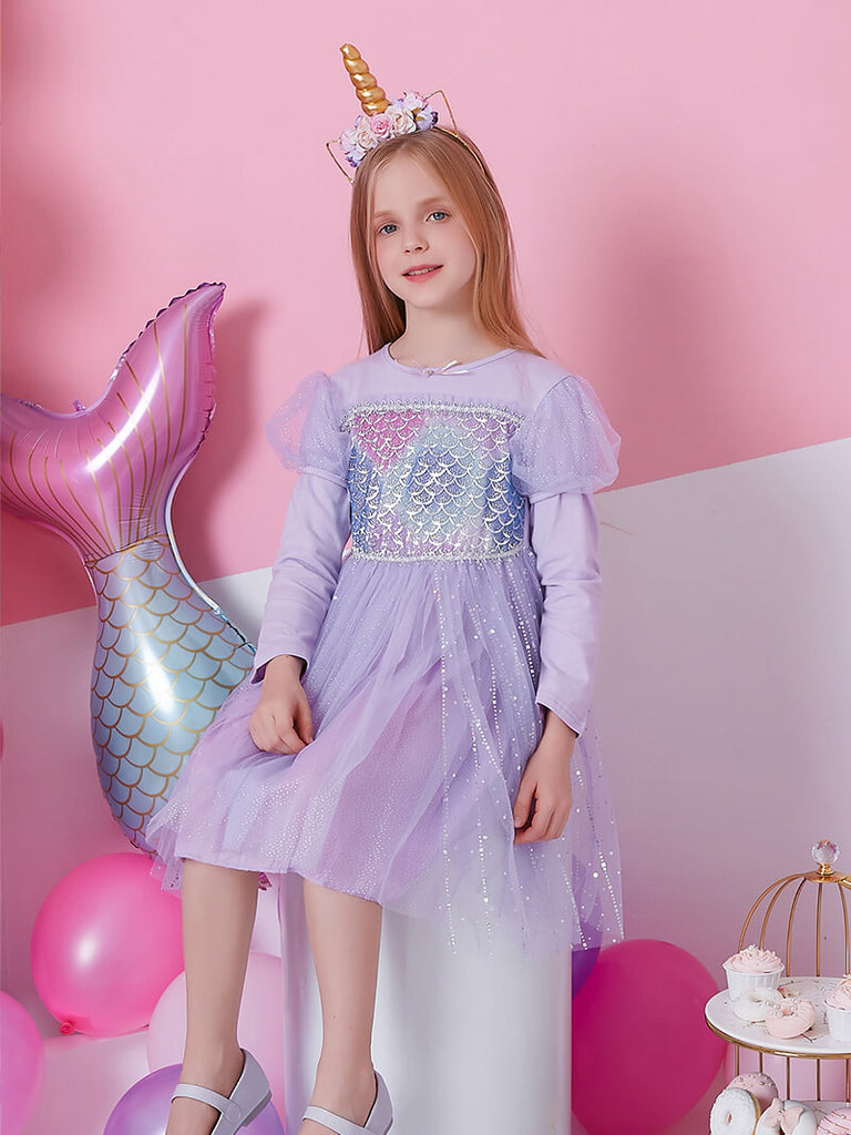 Bubble Shimmer Purple Tutu